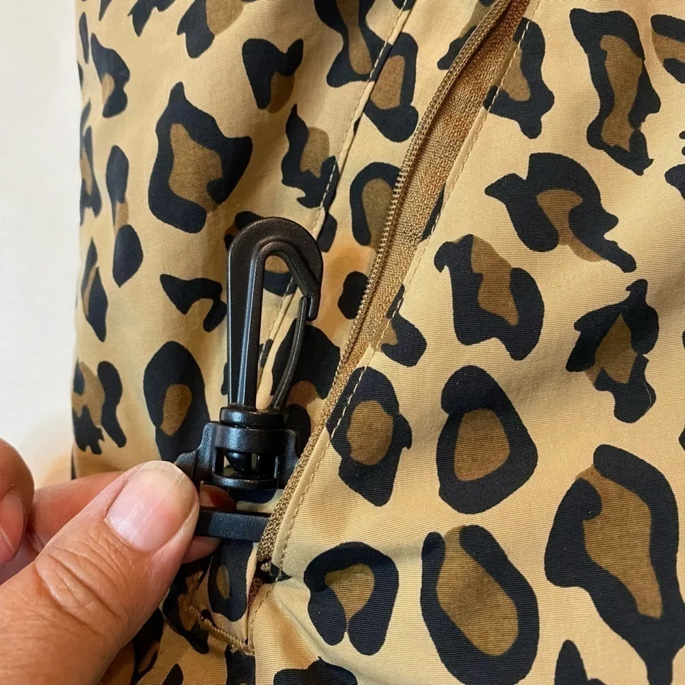 GIRLS ANIMAL Print Insulated All Weather Coat Size L (10-12)